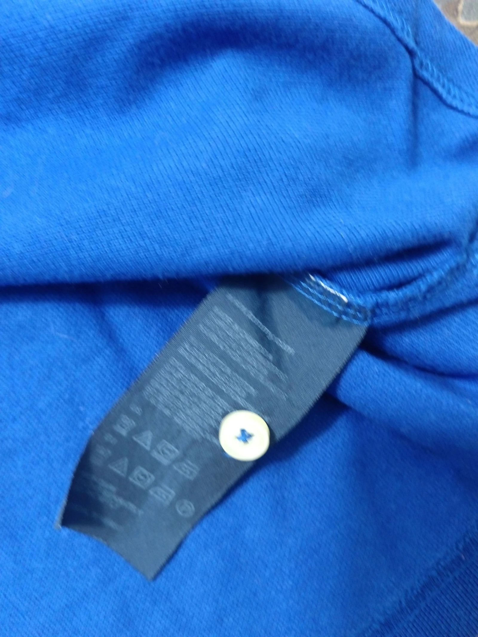 Tommy Hilfiger blue polo size m – photo 8